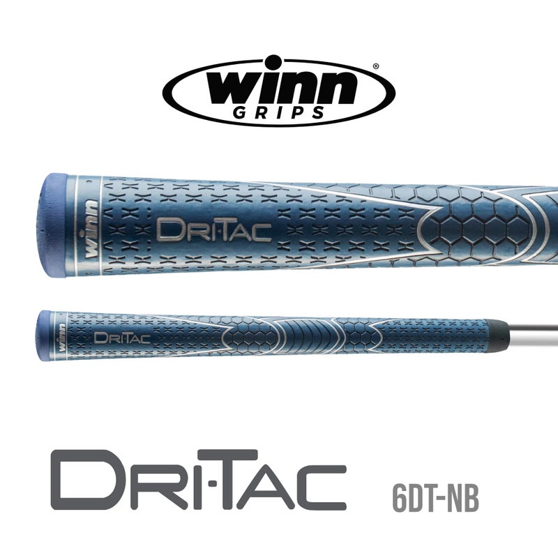 Winn DRI-TAC MIDSIZE Golf Grip  Non-Slip & Cushioned Comfort  Moisture-Wicking  Shock Absorption  AVS Technology  Lighter Grip Pressure  All-Weather Playability  Premium Polymer Material - Image 2
